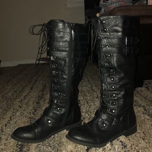 Shiekh lace up boots